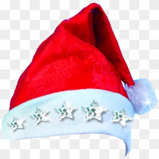 Gorro Navidad Con Estrellas - Plait Santa Hat Clipart