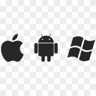 Mobile-apps - Apple And Android Logo Clipart