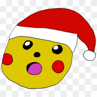 Hope On Twitter - Pikachu Meme Con Gorro De Navidad Clipart