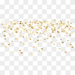 Falling Confetti - Gold Confetti Png Transparent Clipart