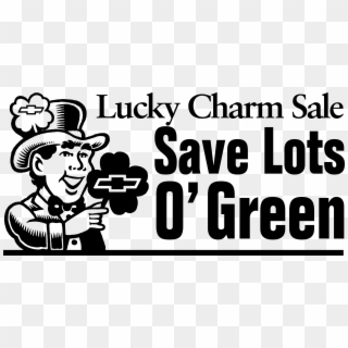 Chevrolet Lucky Charm Sale Logo Png Transparent Clipart