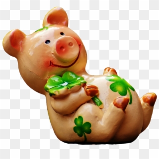 Lucky Pig, Luck, Pig, Funny, Piglet, Lucky Charm, Cute Clipart