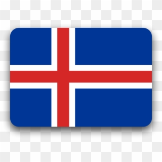 Descarga - Iceland Flag Small Clipart