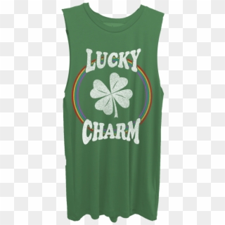 Patrick's Day "lucky Charm" Muscle Tank Clipart