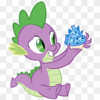 Spike S Birthday Cupcake By Star Burn-d4mabo1 Clipart