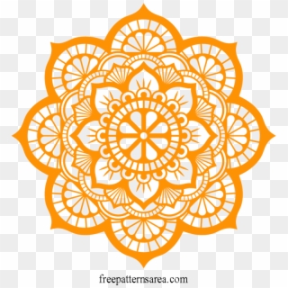 Lotus Mandala Vector Art And Cut Out Pattern Files Clipart
