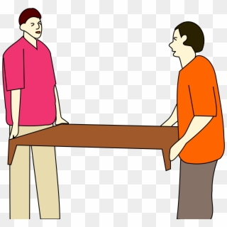 This Free Icons Png Design Of People Are Moving A Table Clipart