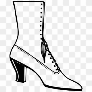 Boot Shoe Woman& Clipart