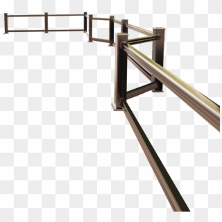 Railing System Elements Are Shown Only As Complementary - Handrail Clipart