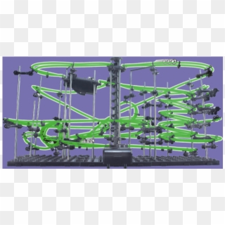 Space Rail Level - Roller Coaster Clipart
