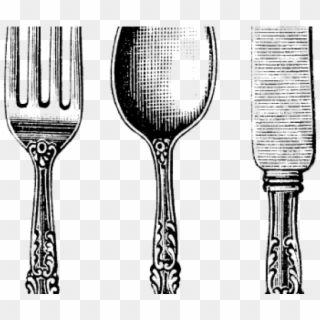 Silverware Png Transparent Images - Fork Clipart