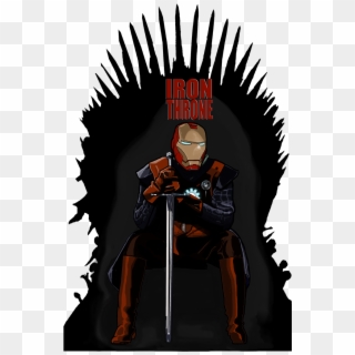Iron Throne Png - Stark Iron Man Game Of Thrones Clipart
