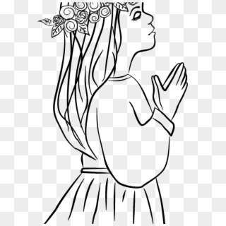 Catholic Drawing First Communion Clip Art Transparent - Png Download