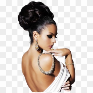 Mujer Png - Miss Universe Hair Bun Clipart