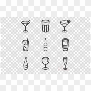 Drinking Glasses Icon Clipart Drink Glass Computer - St Bernard Png Transparent Png