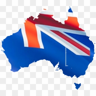 Australia - Map Of Australia State Clipart