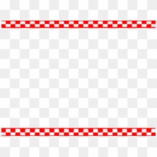 Red Checkered Border Clipart