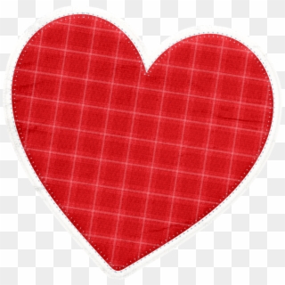 Checkered Clipart Heart - Png Download