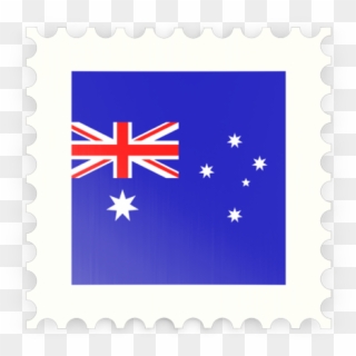 Illustration Of Flag Of Australia - Australia Flag Stamp Png Clipart