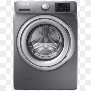Front Loader Washing Machine Png Image Background - Samsung Front Load Washer Clipart
