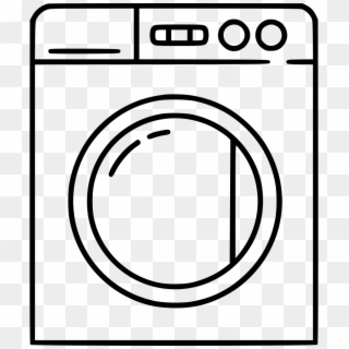 Washing Machine Comments - Washing Machine Line Icon Clipart