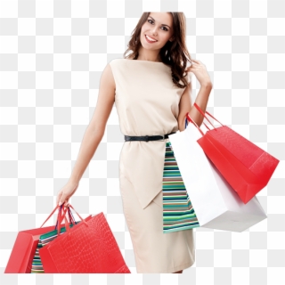 Shopping Lady Png - Women Fashion In Png Clipart