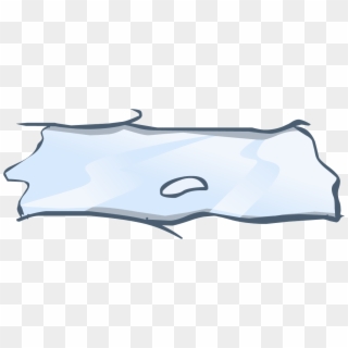 Weathered Path - Club Penguin Ice Furniture Clipart