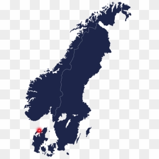 Map - Scandinavian Map Png Clipart