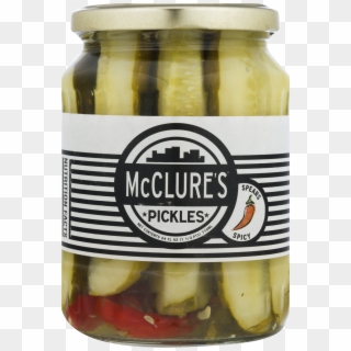 Mcclure's Spicy Dill Pickle Spears, 24 Fl Oz - Mcclure's Spicy Pickles Clipart