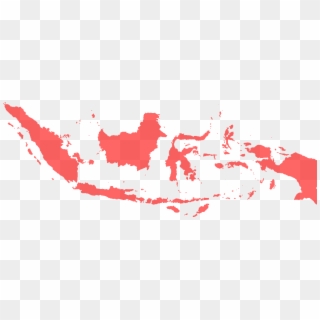 Indonesia Map No Background , Png Download - Indonesia Map Png Black Clipart