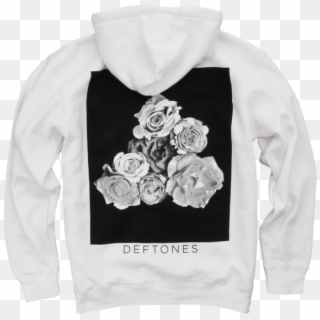 Roses White Pullover Sweatshirt Clipart