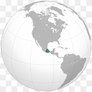 Mexico En El Continente Americano Clipart
