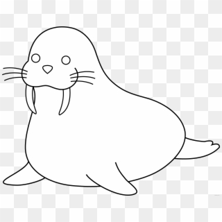Walrus Clipart Grey Thing - Png Download