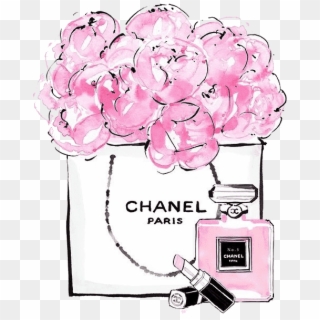Chanel Perfume Free Frame Clipart - Chanel No 5 - Png Download