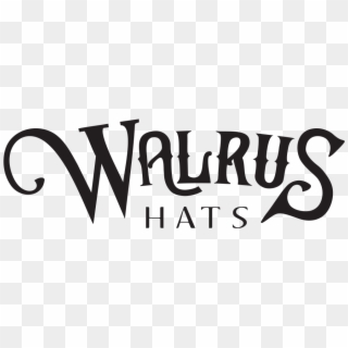 Walrus Hats Walrus Hats - Calligraphy Clipart