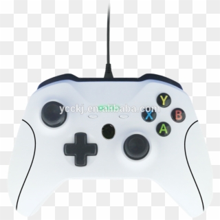 White Wired Controller For Xbox One/one S/pc Game Console - Powera Xbox One Controller Wired White Clipart