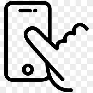 One Touch Reset - Mobile Touch Icon Png Clipart