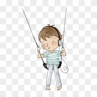 Headphones Matching Game - Cast A Fishing Line Clipart