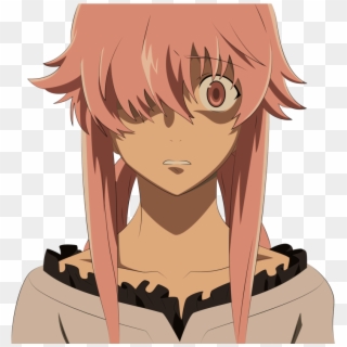 Is This Your First Heart - Mirai Nikki Yuno Clipart