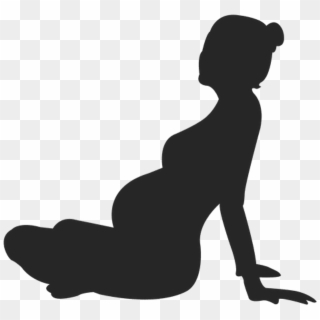 #silhouette #pregnant #woman #freetoedit Clipart