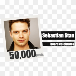 The Sebastian Stan Board Is Celebrating 50,000 Posts Clipart