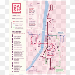 Dash Map 2018 - Dash Grand Rapids Map Clipart