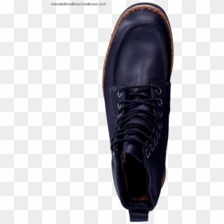 Men's Timberland 5064a Ek Rugged Moc Toe Boot Black - Leather Clipart