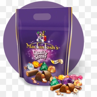 Mackintosh's® Quality Street® Chocolate Pouch Clipart