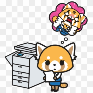 The Red Panda Office Manager Saying Everything You Clipart