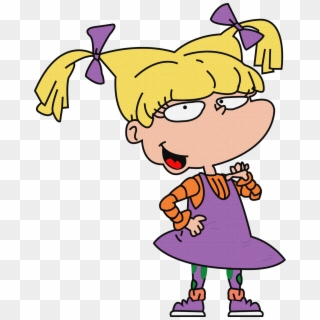 Angelica Pickles Looking Happy-re817 - Angelica Rugrats Png Clipart ...