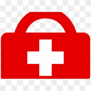 Red Cross Clipart Icon Red - Png Download