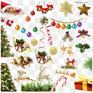 Xmas Elements Free Png Image Clipart
