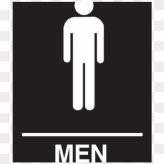 Mens Bathroom Sign Clipart