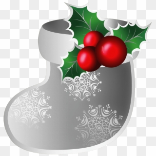 Silver Christmas Clip Art Png Transparent Png